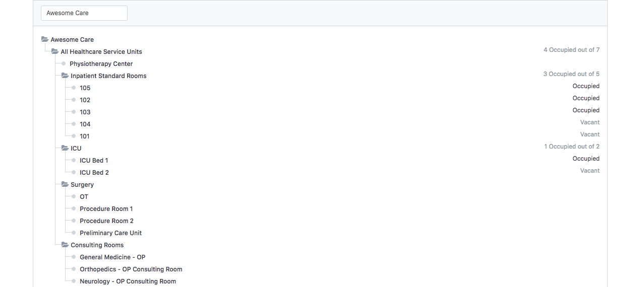 OneOfficeERP للرعاية الصحية