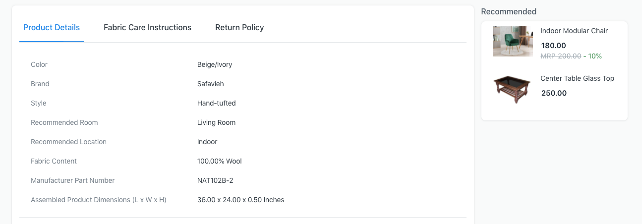 العناصر الموصى بها